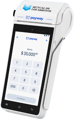 Terminal Payway de la Mutual de los Arroyos